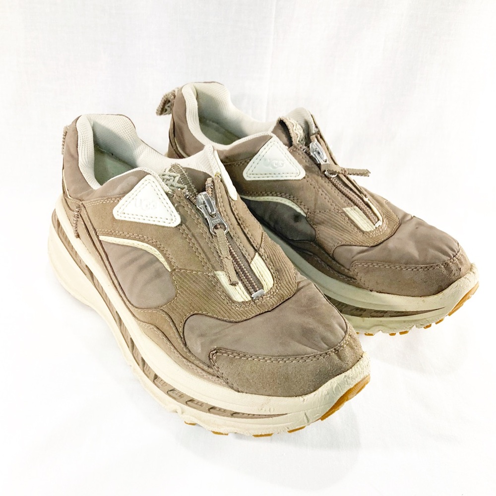 UGG Women's Tan Zip-Up Athletic Shoes